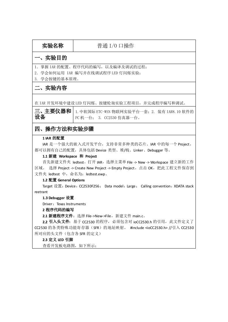 太原理工大学单片机实验报告