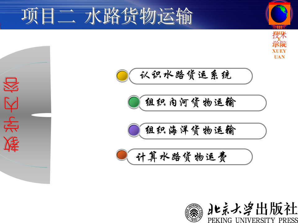 水路货物运输系统概述课件