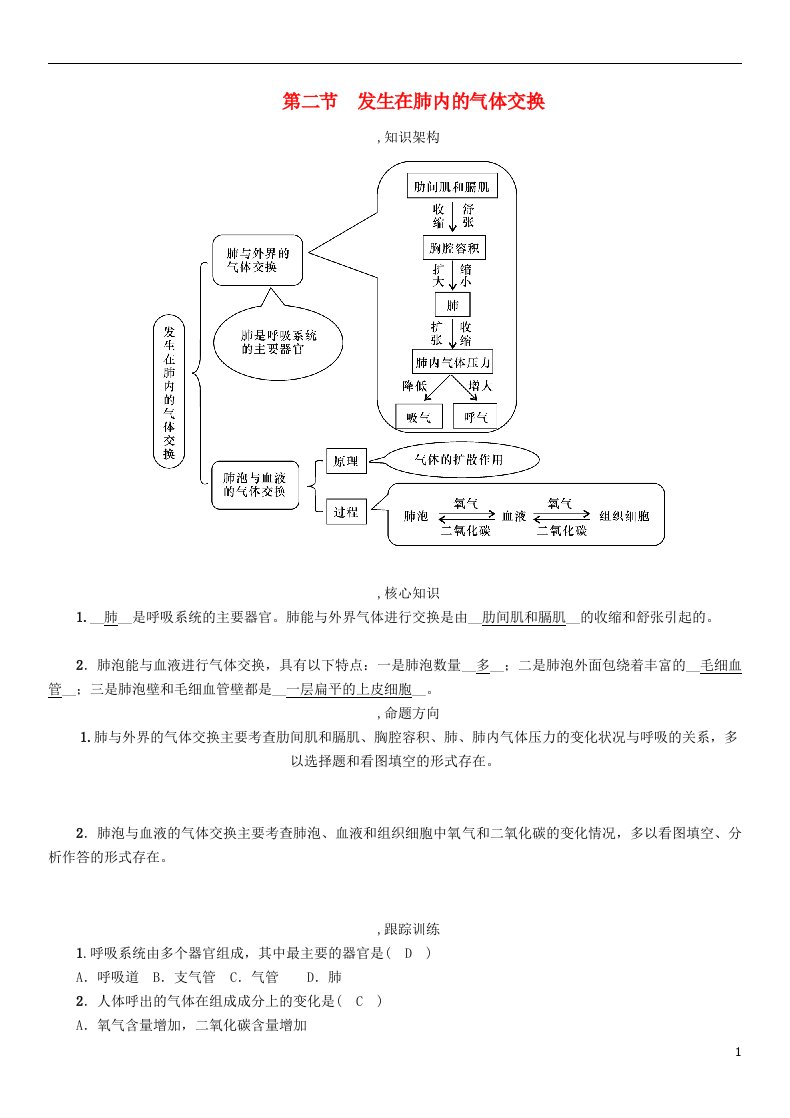 中考生物总复习