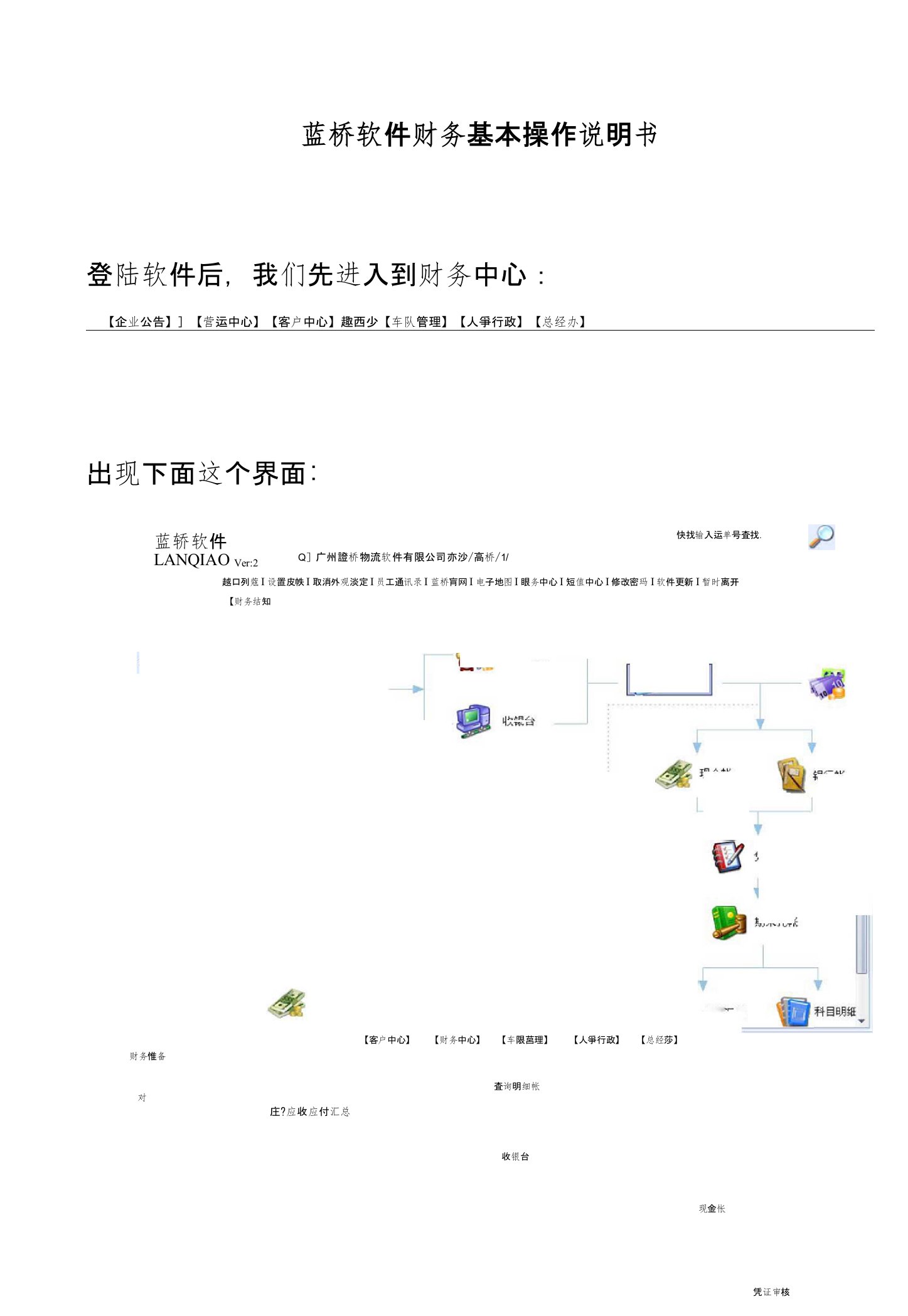 蓝桥软件--财务基础操作