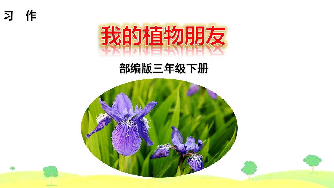 部编版三年级语文下册习作一《我的植物朋友》课件