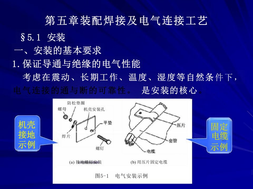 装配焊接及电气连接工艺培训课件