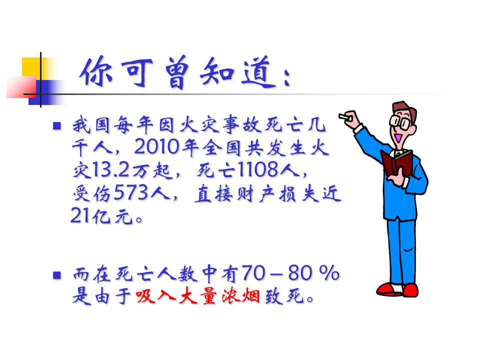 消防安全知识培训普及讲座ppt课件