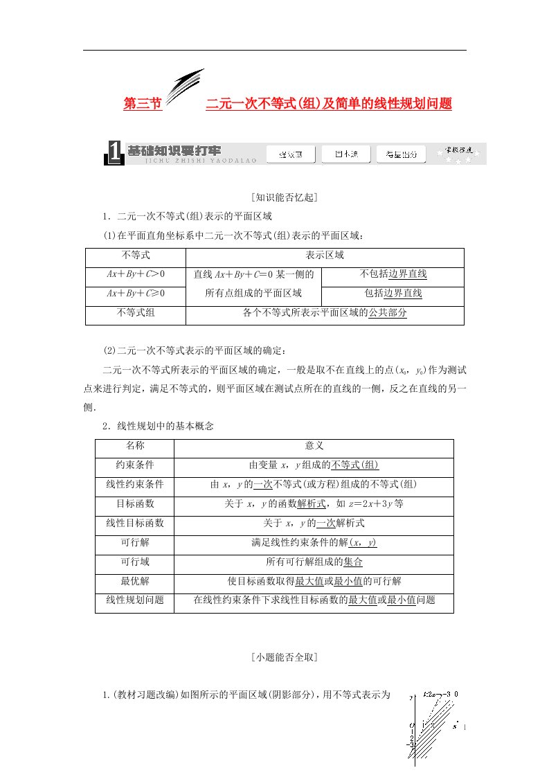 高考数学一轮复习