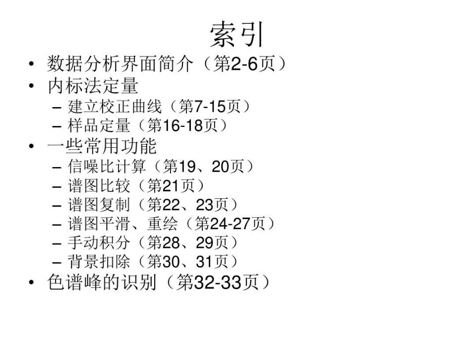 岛津数据处理软件GC-MS剖析