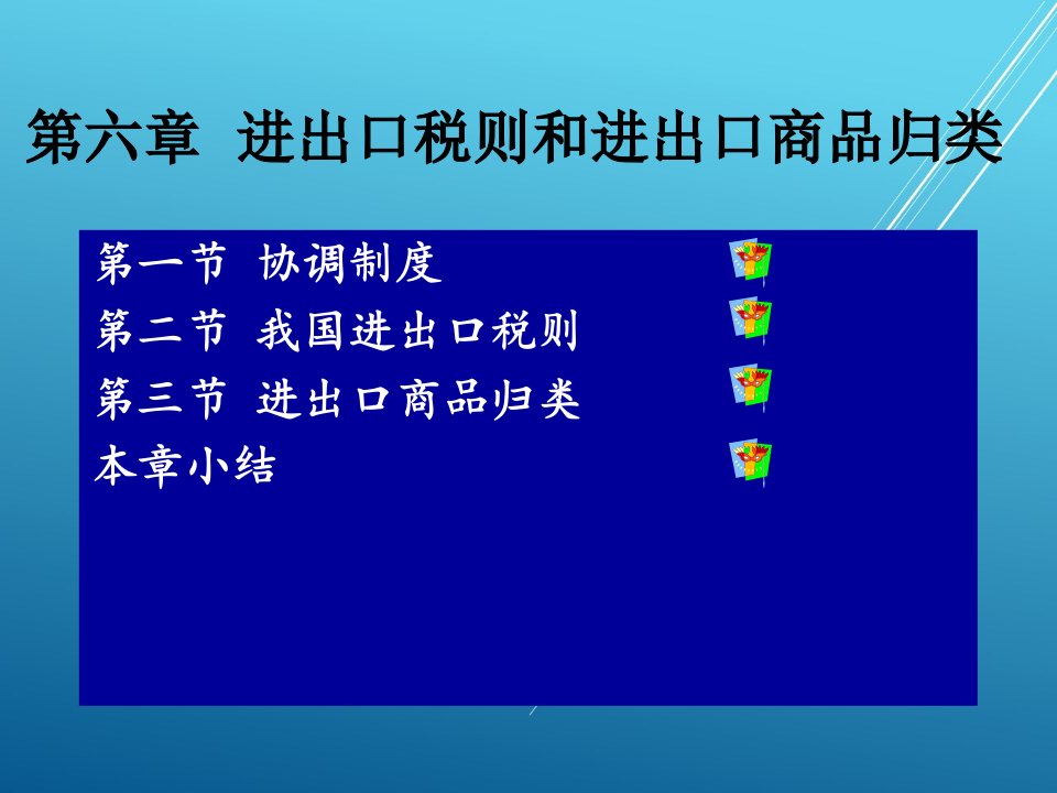 报关实务第六章课件