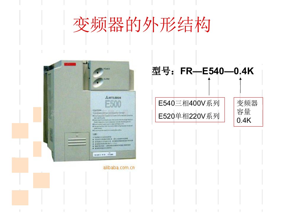 三菱变频器的参数设置与应用ppt课件