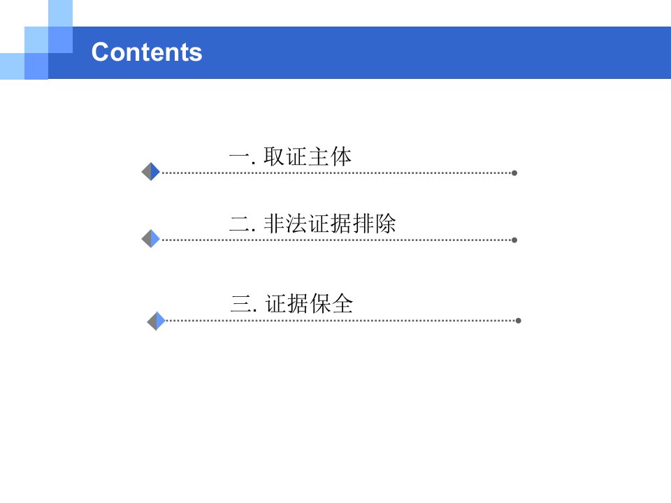 教学课件第九章证据的收集与保全