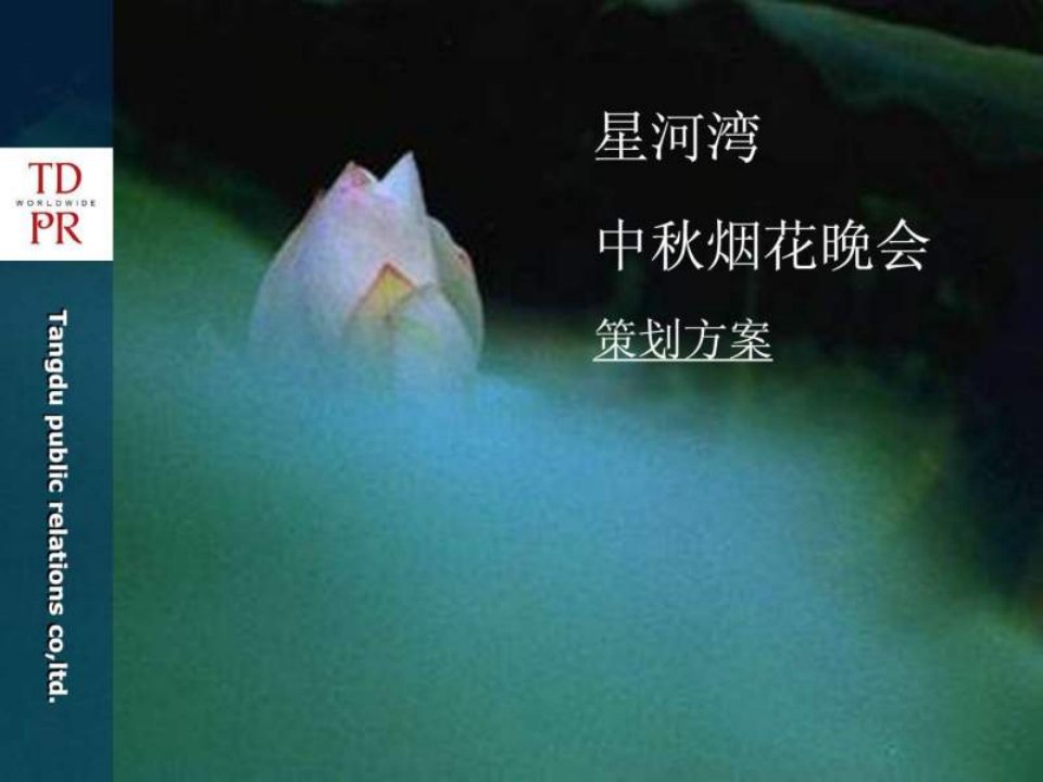 星河湾中秋烟花晚会策划方案_1713350736.ppt