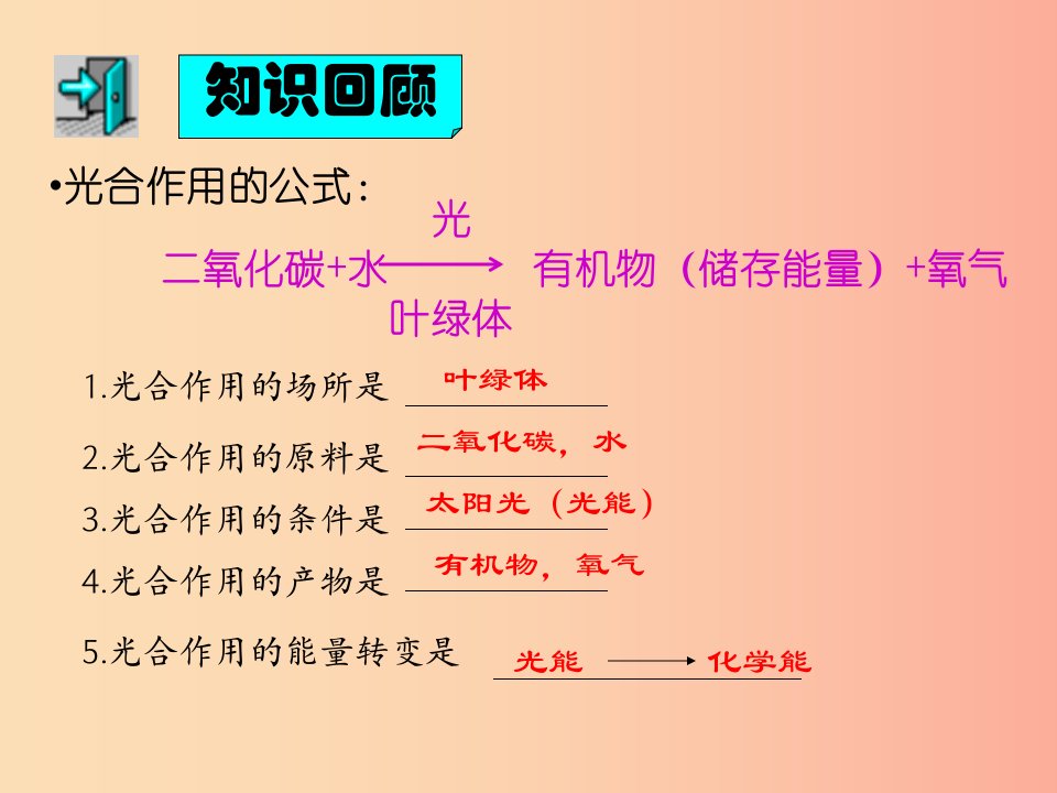 吉林省长春市七年级生物上册第三单元第五章第二节绿色植物的呼吸作用课件3