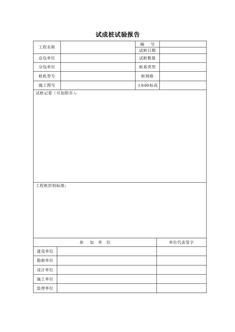 建筑资料-试桩报告