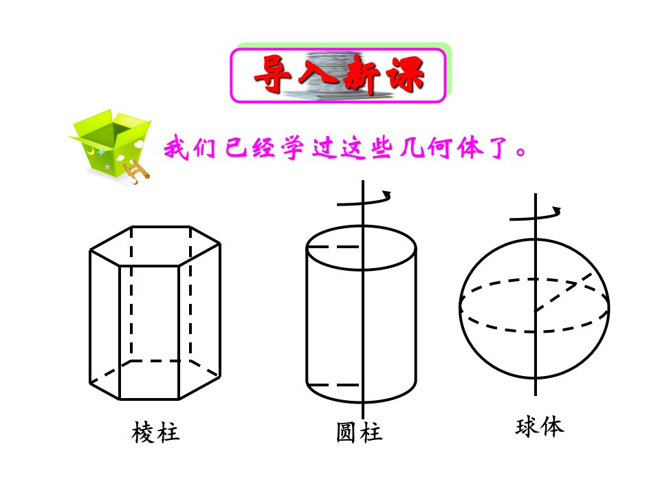 简单组合体的结构特征