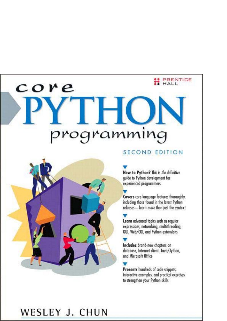 python核心编程(第二版)(英文原版)core.python.programming(2nd.edition)