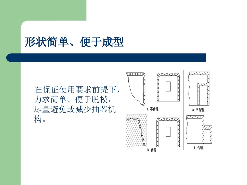 精选模版制件设计要点及设备保养