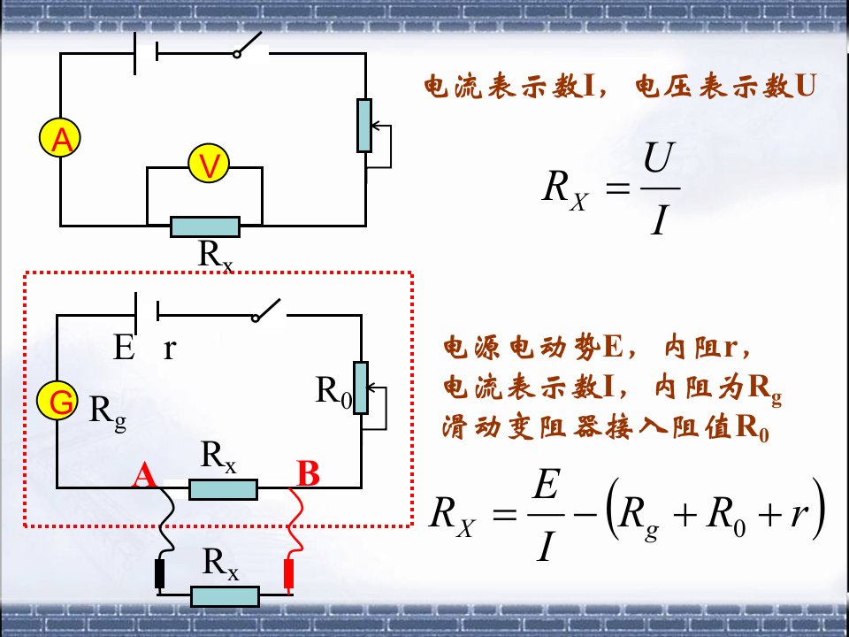 2.7学生实验练习使用多用电表第一课时欧姆表的原理