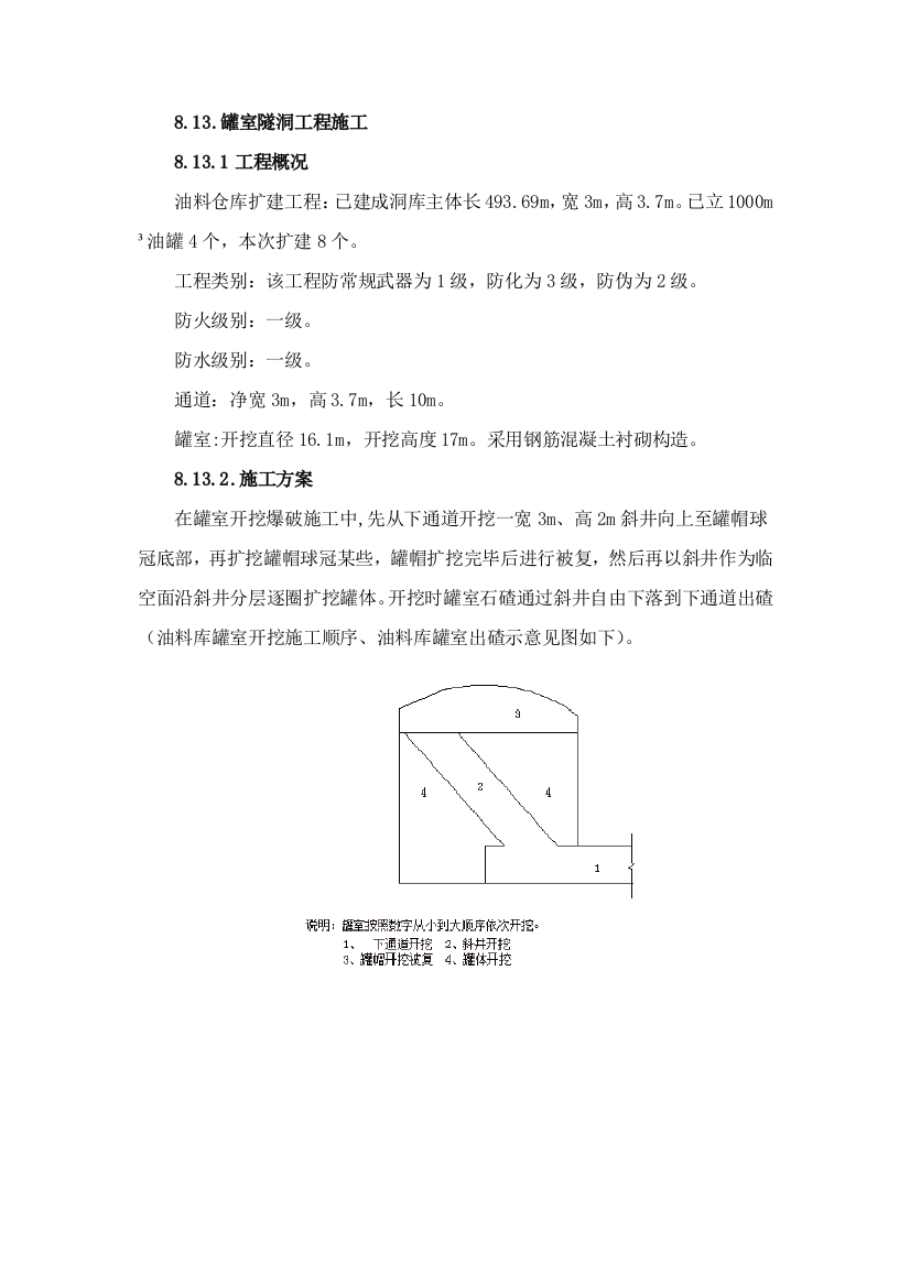 地下油库工程施工样本