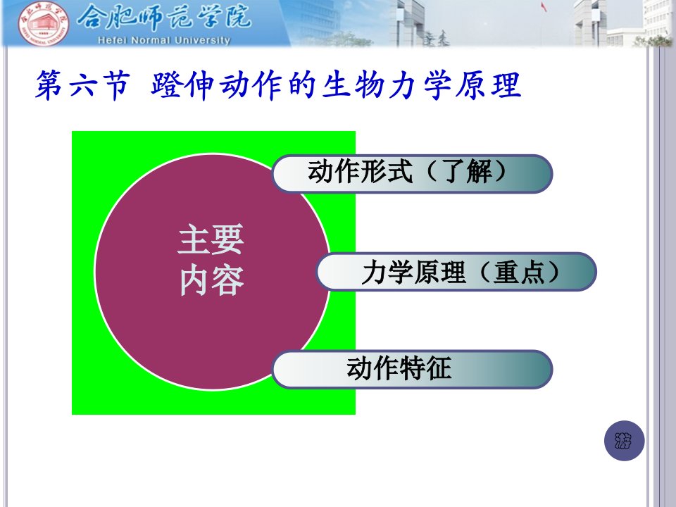 11第四章运动生物力学原理蹬伸动作教学讲义PPT课件