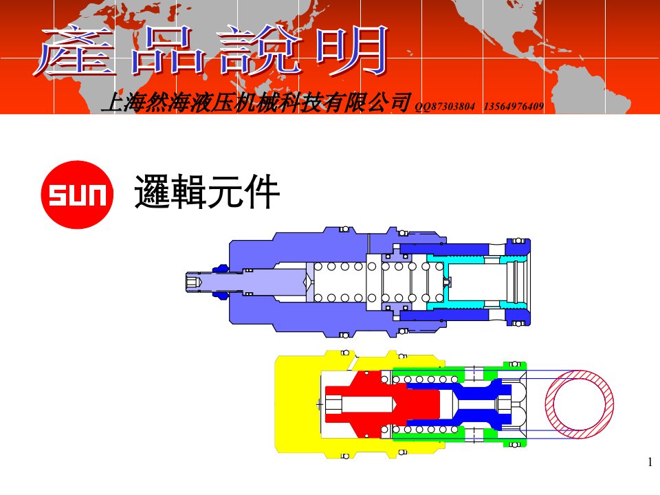 逻辑元件SUN插阀应用技术资料