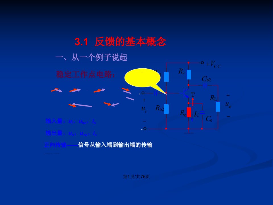 模电反馈放大电路