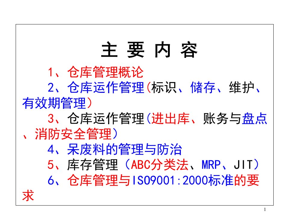 仓库管理员培训29062568课件