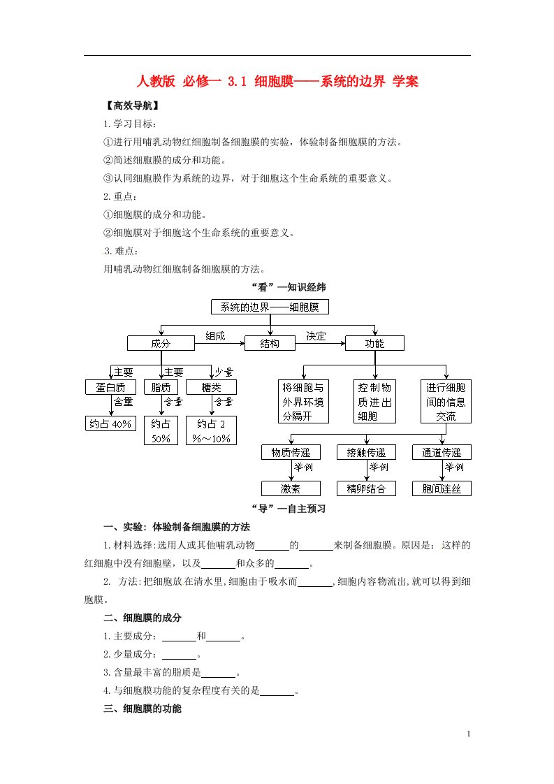 高中生物