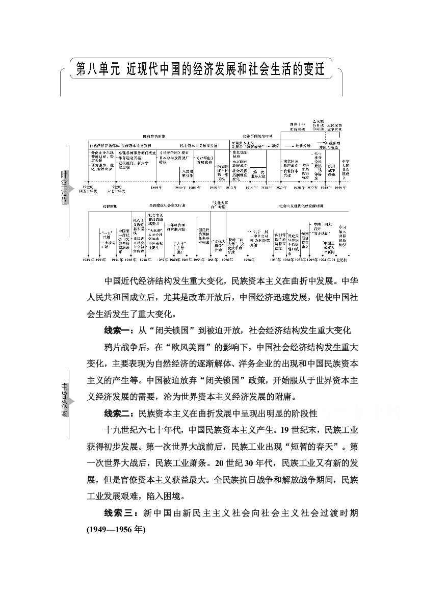 2022版新高考人教版历史（山东专用）一轮复习学案：模块2