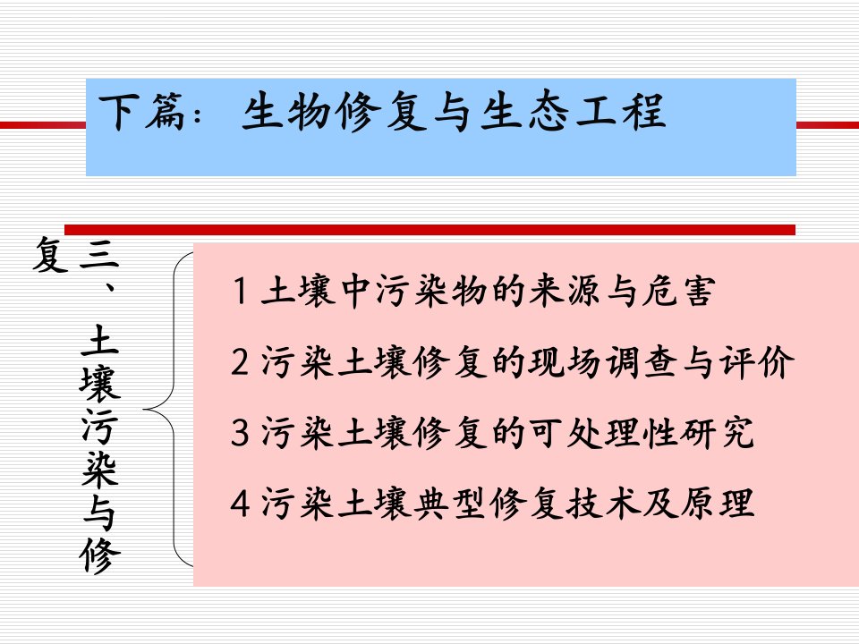 土壤污染与修复ppt课件