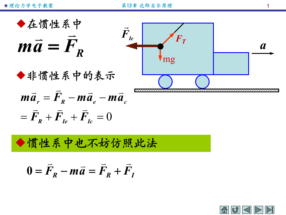 达朗贝尔原理陆