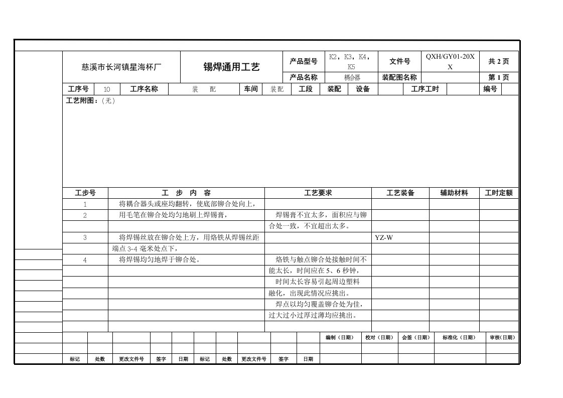 生产管理--铆合工艺