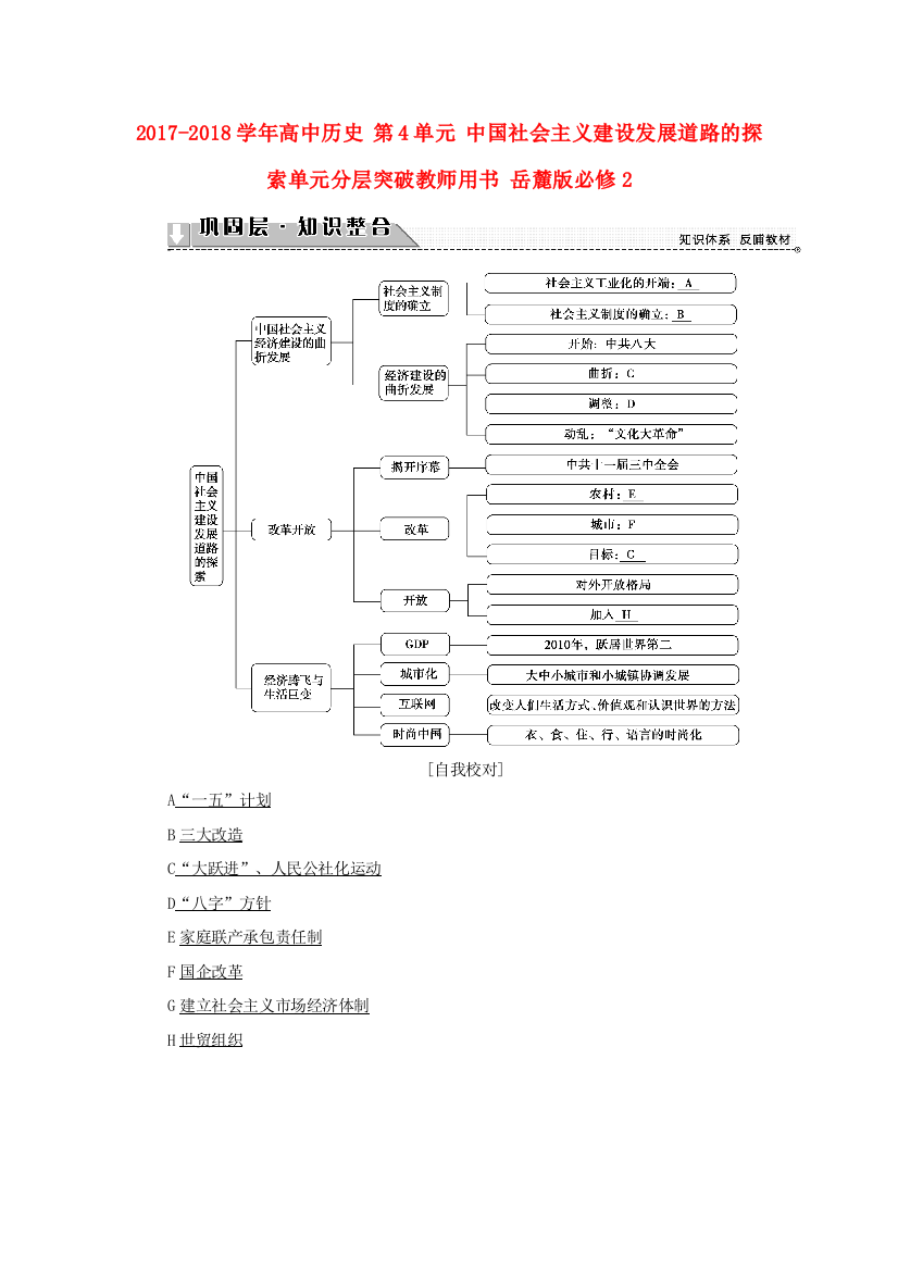 高中历史