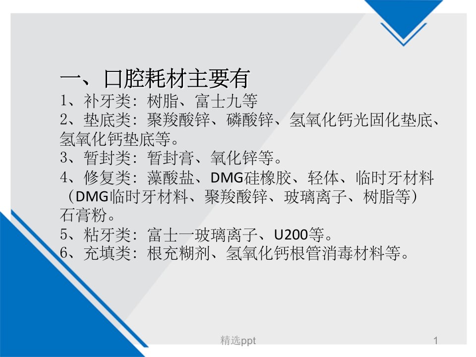 口腔材料调伴操作技术1