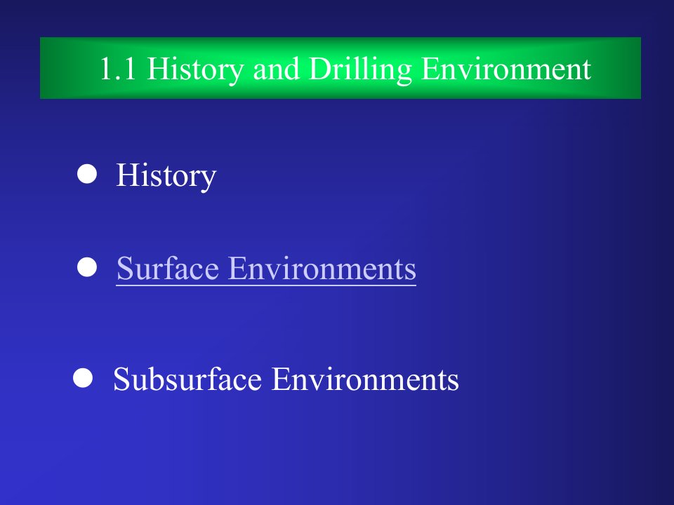 石油工程专业英语钻井技术基础BasicDrillingtechnology