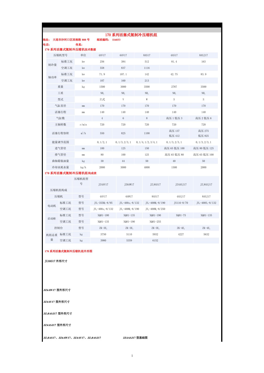 压缩机资料