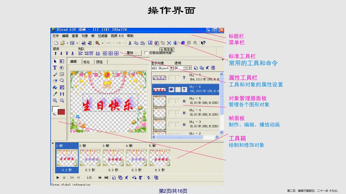 gif动画制作学习