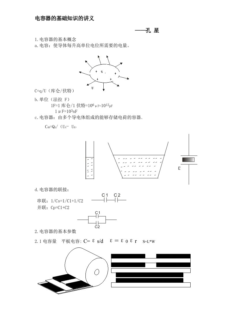 电容器的基础知识及失效模式