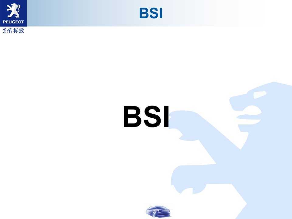 汽车单片机与车载网络-bsi