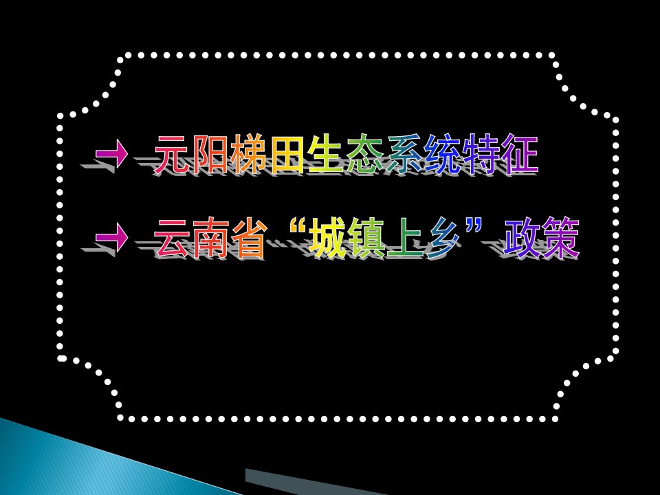 《元阳梯田生态系统》PPT课件