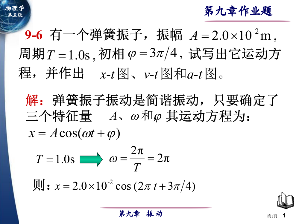 大学物理作业省公共课一等奖全国赛课获奖课件