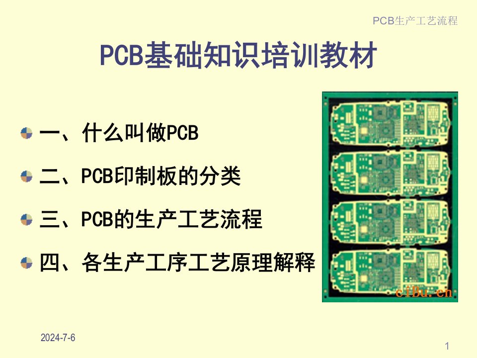 最实用的PCB工艺流程培训教材ppt课件