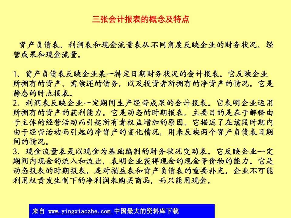 资产负债表利润表和现金流量表勾稽关系ppt课件