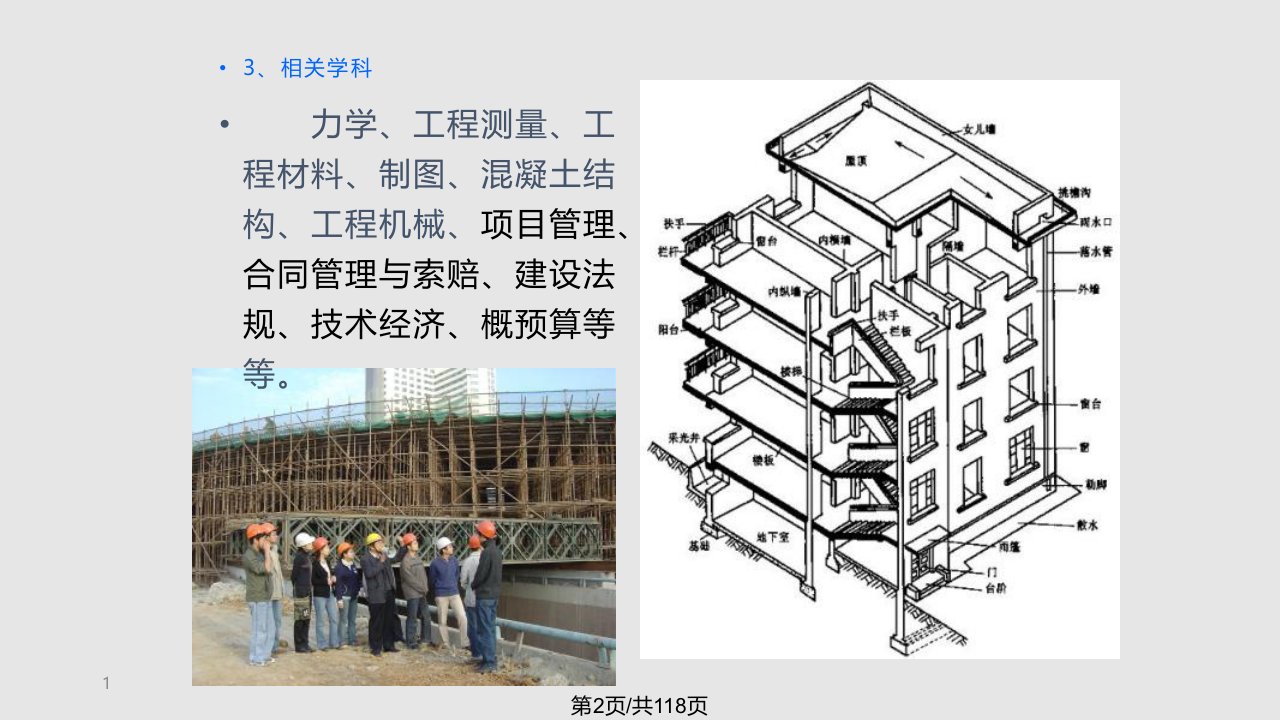 土的工程分类和性质土方工程量计算与调配学时