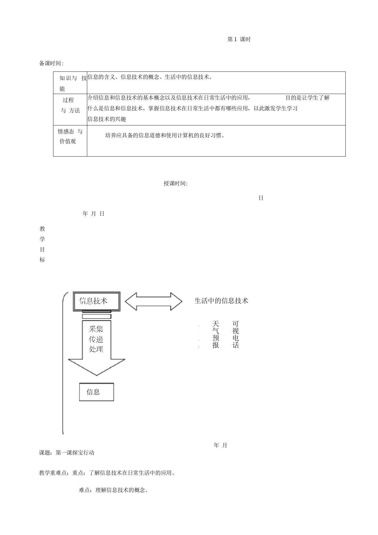 龙教版第一册信息技术计算机培训教案(doc56页)(正式版)