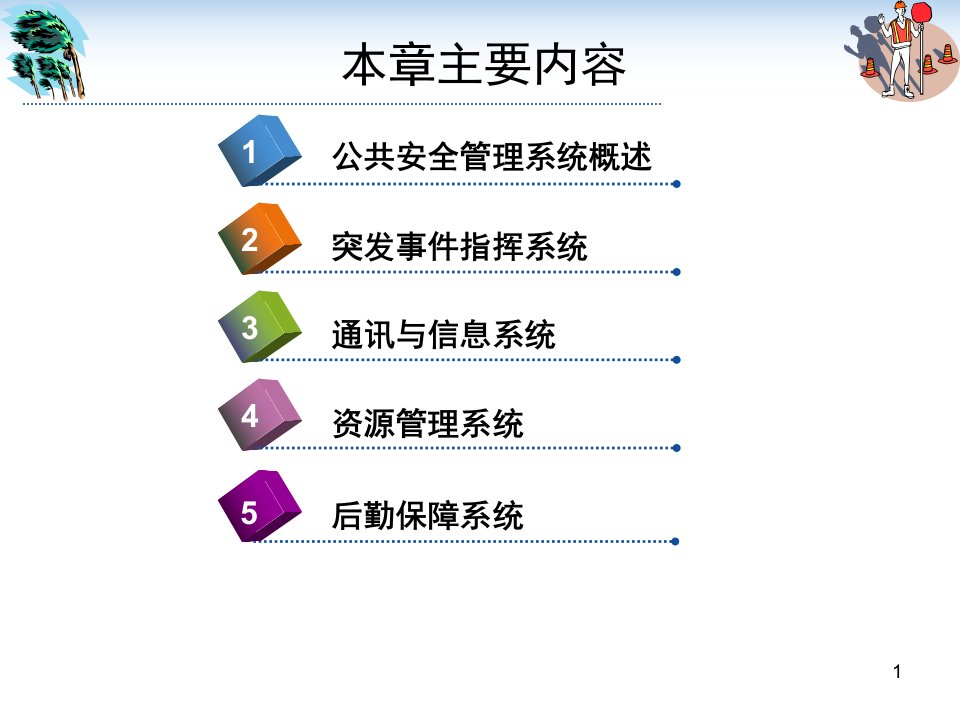 公共安全管理系统ppt课件