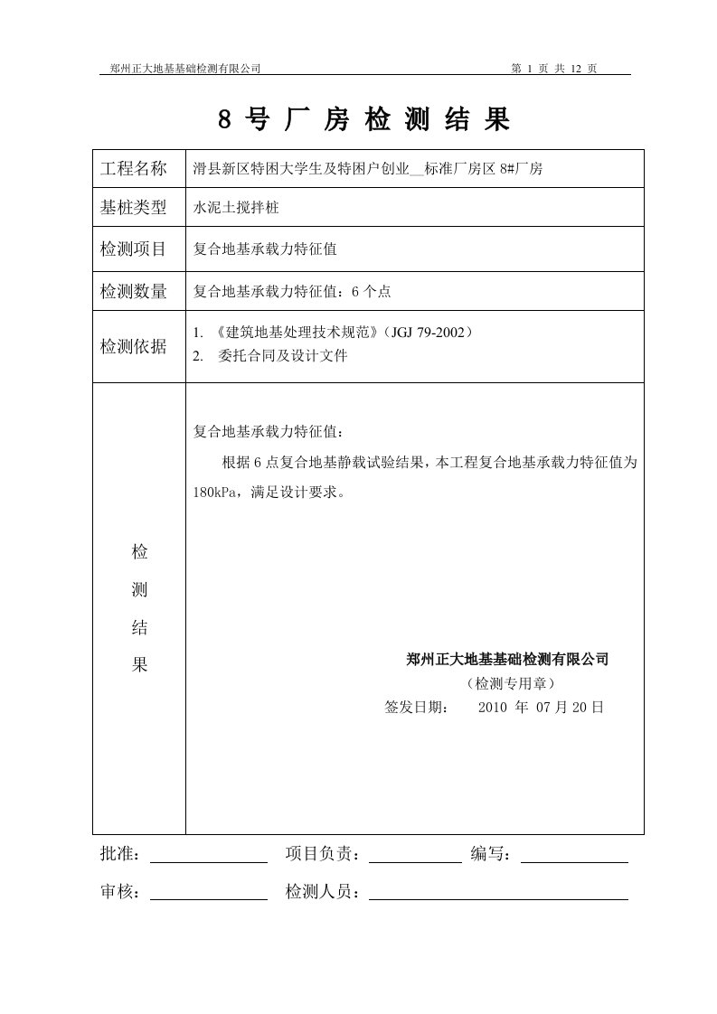 滑县新区特困大学生及特困户创业基地标准厂房区8厂房