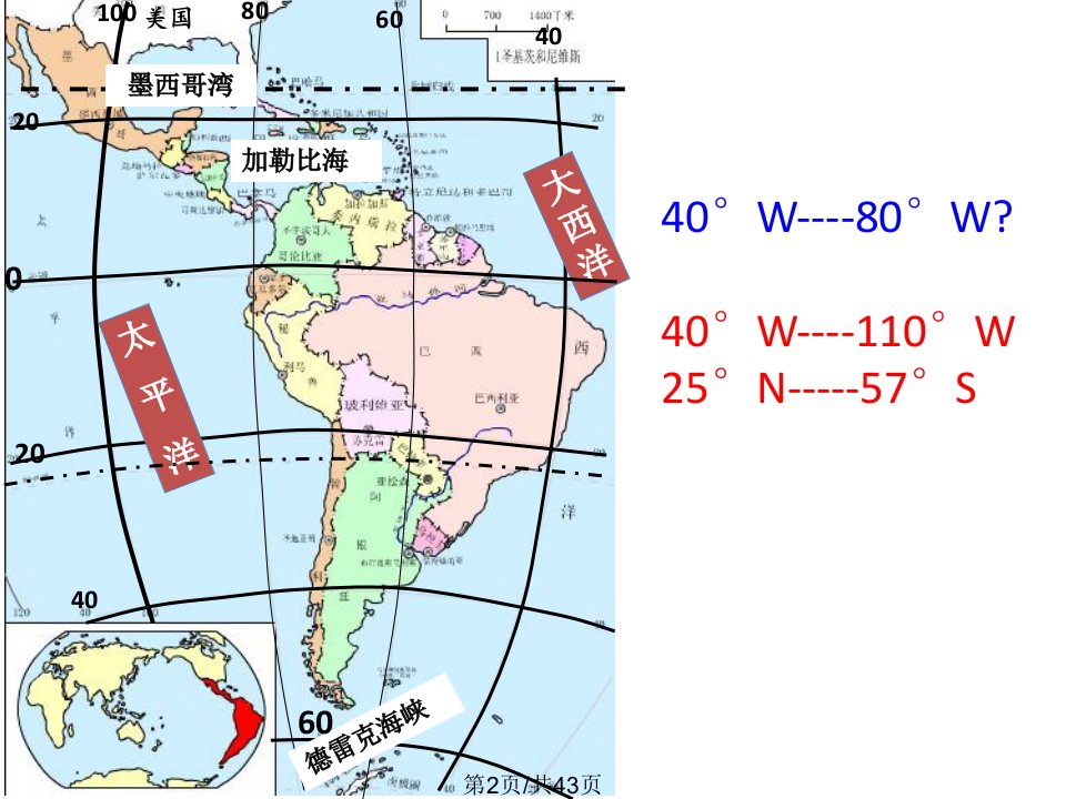 高二文科地理学习拉丁美洲和巴西