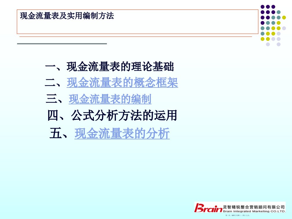 新准则现金流量表实用编制方法97页PPT