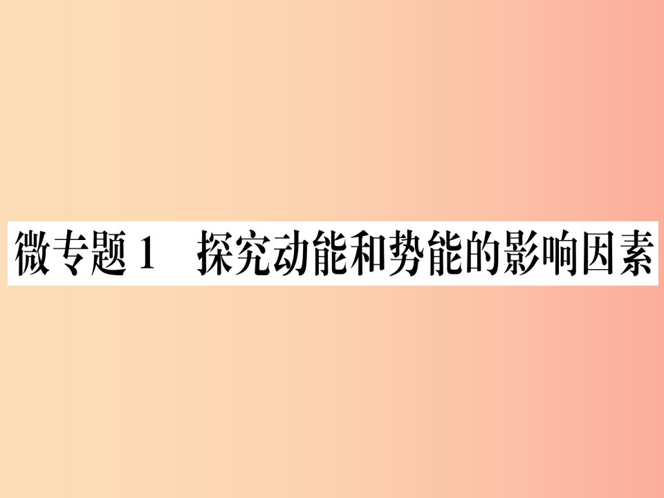 2019春八年级物理下册