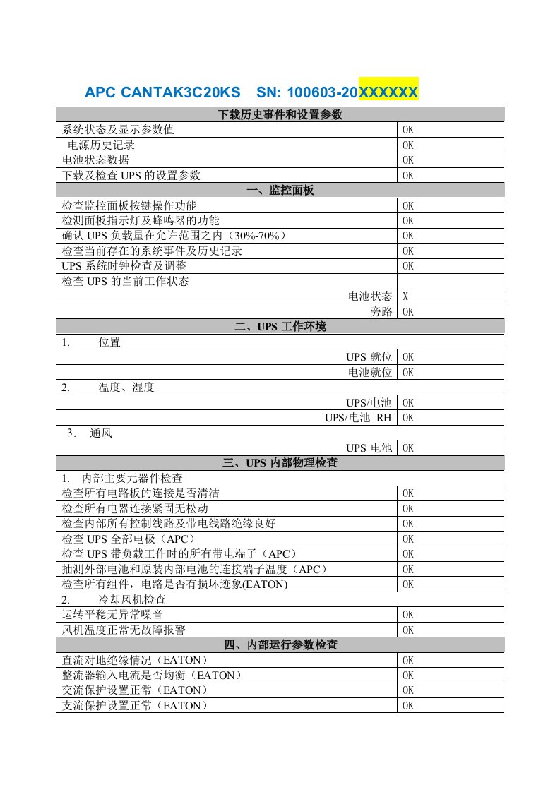 巡检报告模板-apc