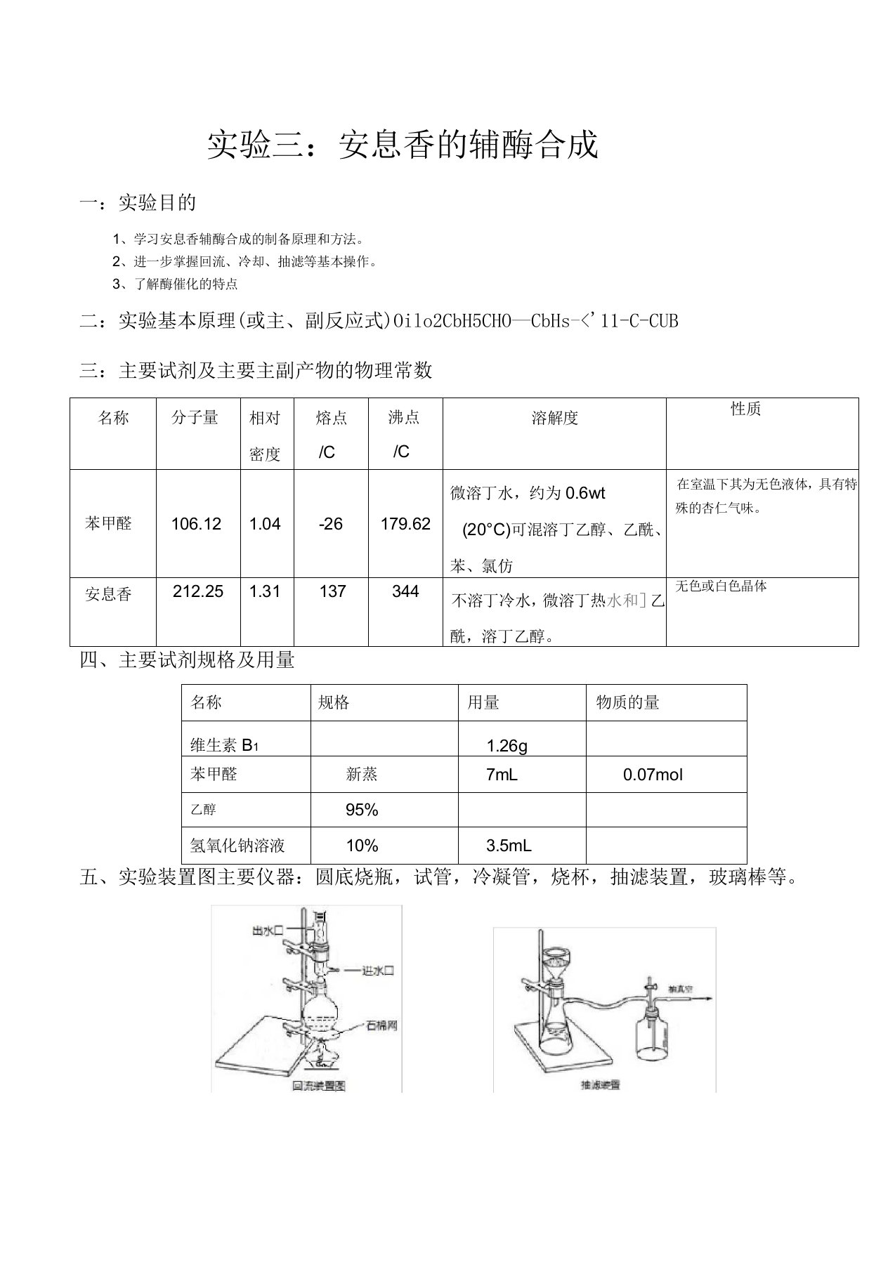 安息香的辅酶合成