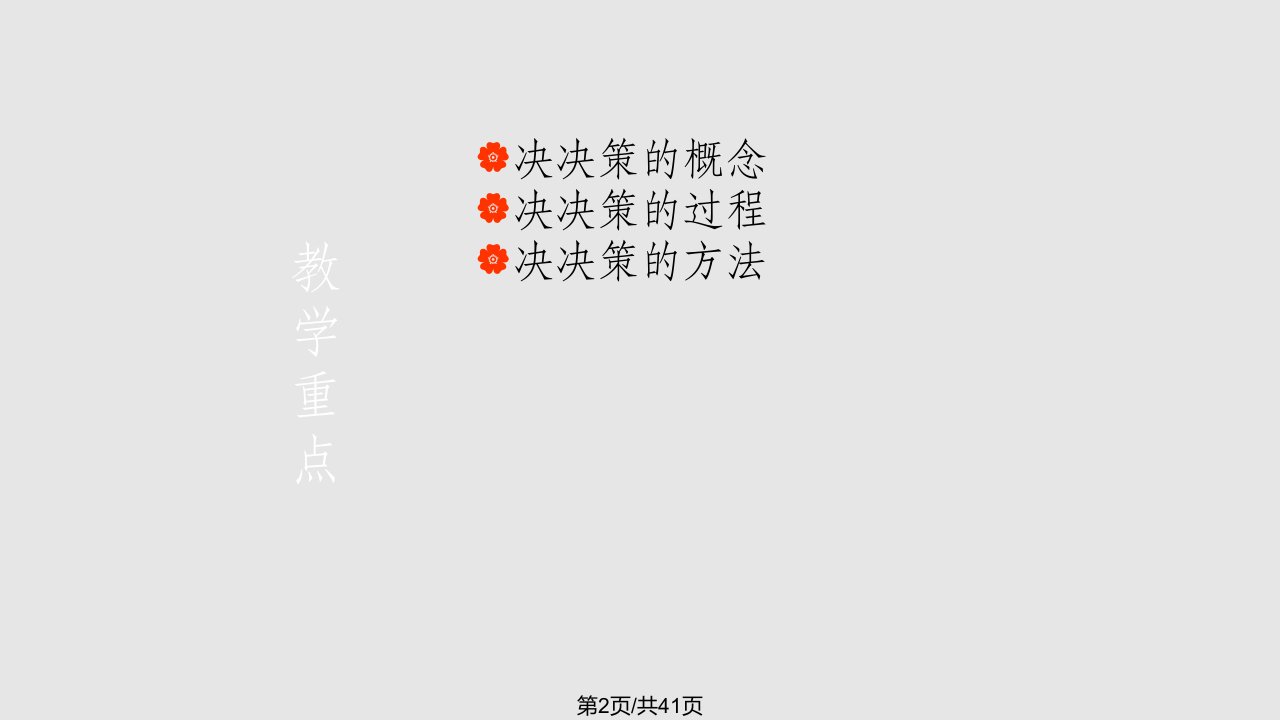 MBA管理学决策理论